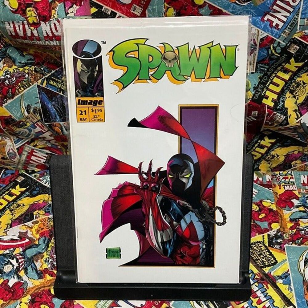 Spawn #21 - Image Comics, Violator Clash, McFarlane Artwork